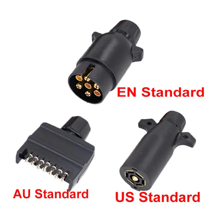 1SET 12V 24V Wireless Magnetic Truck Rear Tail Trailer