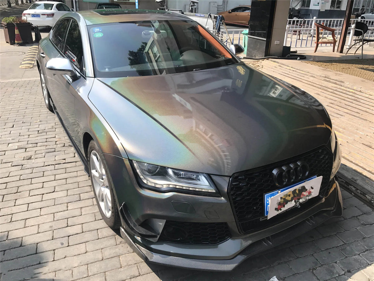 Premium Flip Psychedelic Rainbow Chrome Glossy Vinyl Wrap Film