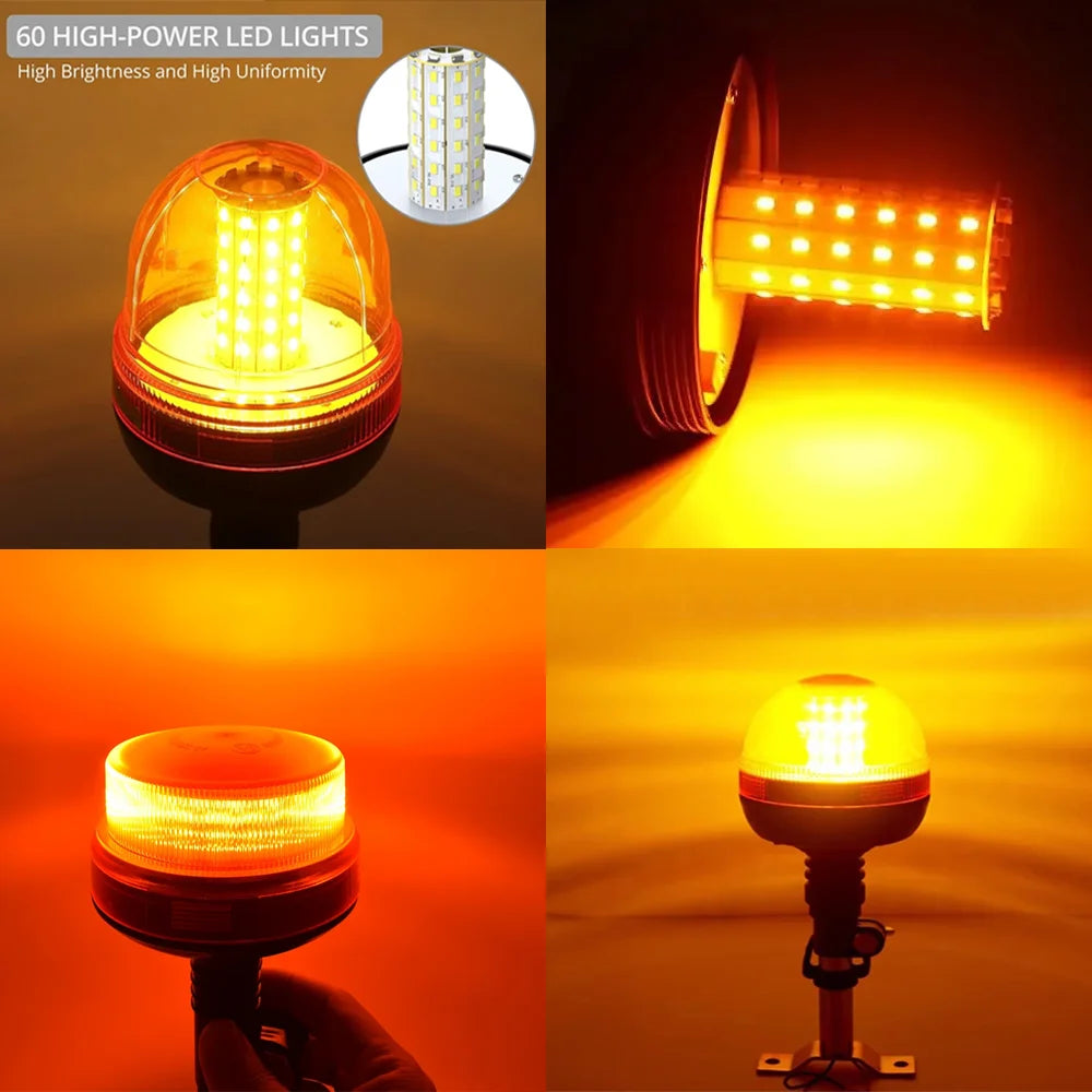 For j-Deer Rotating Flash Strobe Lamp jaln7 Beacon Warning