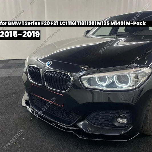 For BMW 1 Series F20 F21 Front Bumper Lip Spoiler Splitter