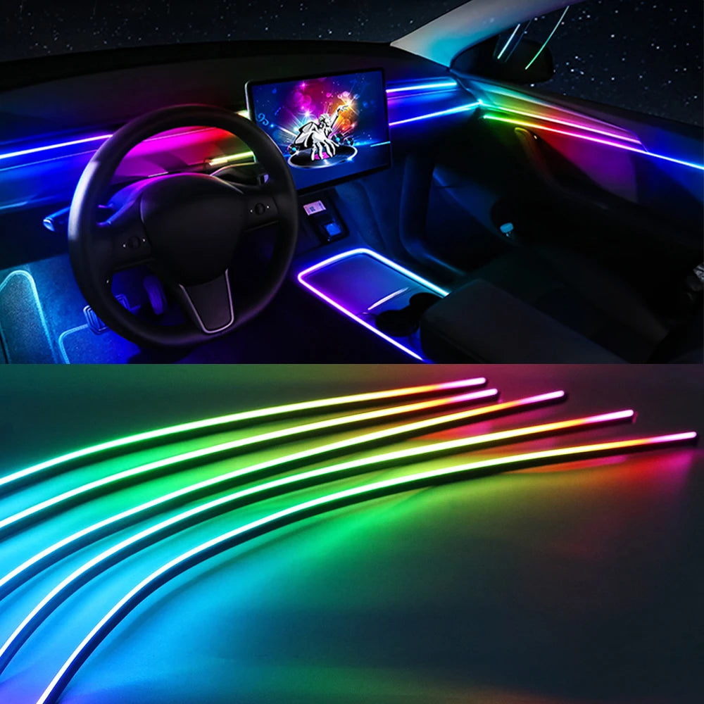 In RGB 213 Color Symphony Ambient Lighting Acrylic Strip