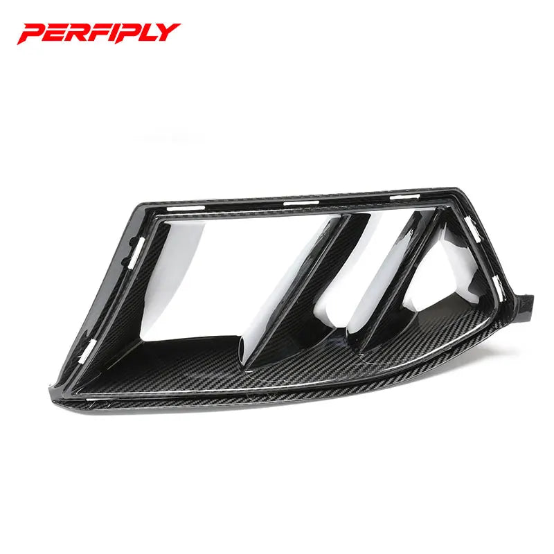 For BMW M3 G80 G81 M4 Real Dry Carbon Fiber Front Bumper Vents