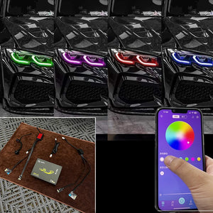 For BMW G20 G21 G28 3 Series 2019-2022 Laser Drl RGB Multicolor