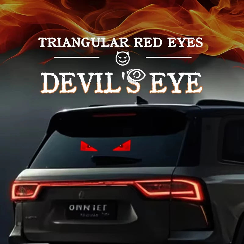 For Evil Eyes LED Atmosphere Lamp 2PCS Interesting Devil Eye Red