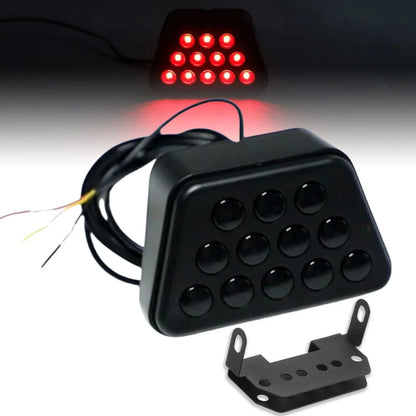 For Ford 12 Pilot Rear Bumper Brake Strobe Warning Truck Trailer