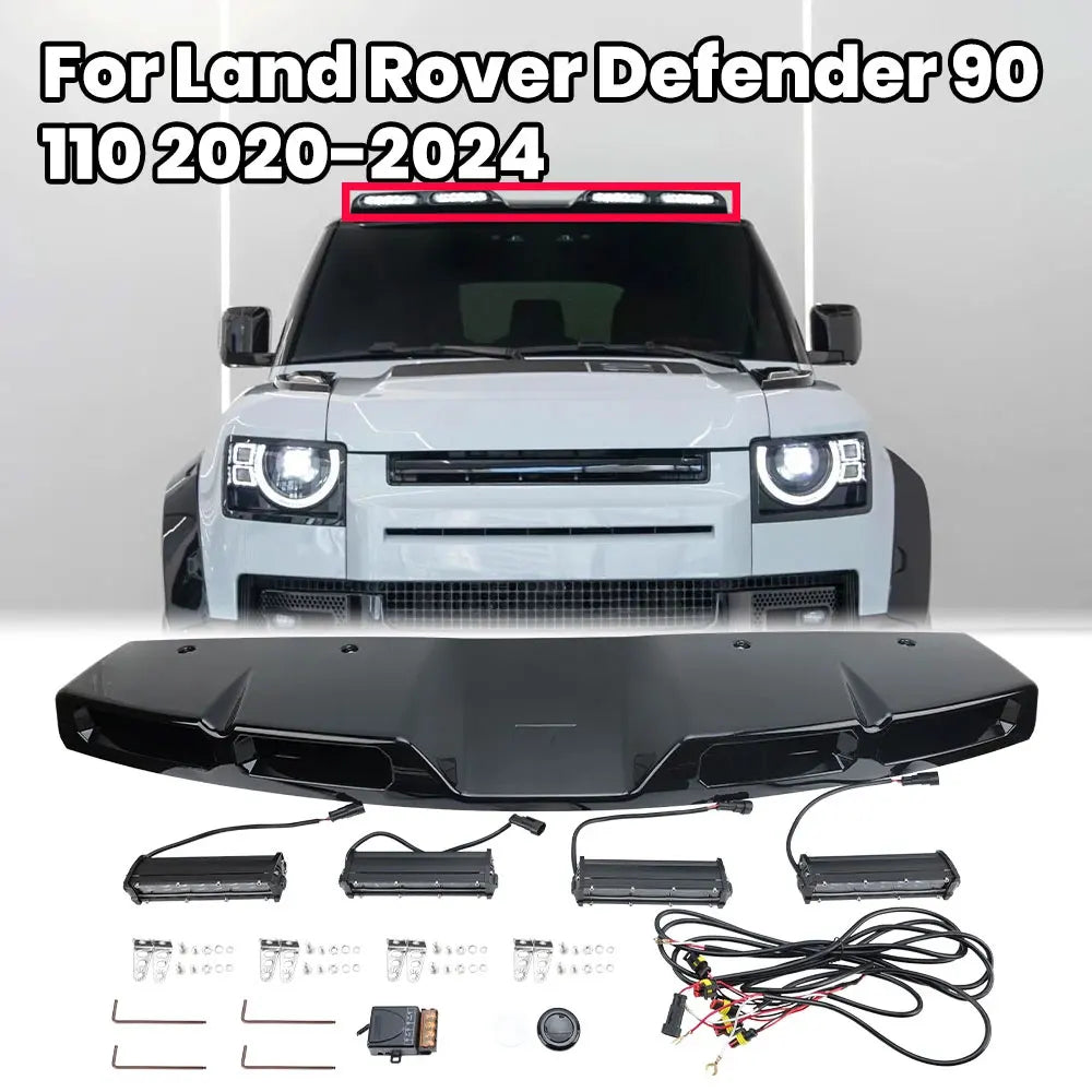 For Land Rover Defender 90 110 2020-2025 Roof Exterior Front Bar