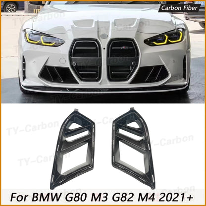 For BMW M3 M4 G80 G81 G82 G83 2020-2024 Carbon Fiber Front