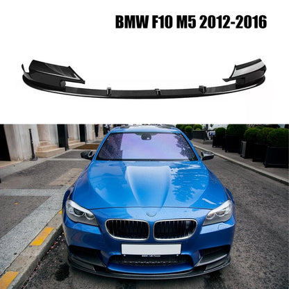 For BMW F10 M5 2012-2016 4PCS Front Bumper Spoiler Lip Splitter
