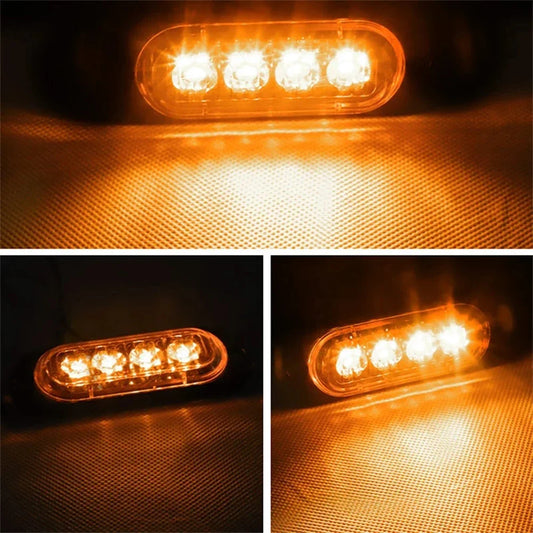 12-24v Side Marker Waterproof Clearance Lamps Indicator Signal