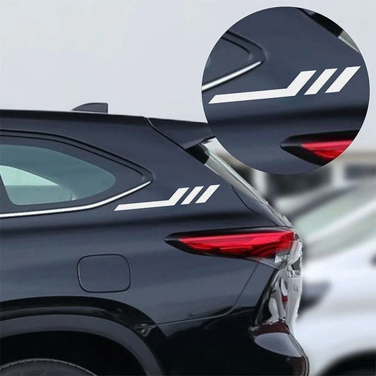 Stickers Front Rear Bumper Body Fender Personalized Reflective