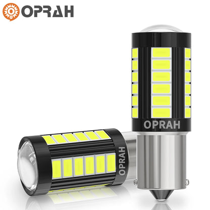 Oprah 1PCS 12V 24V 1156 bau15s 1157 bay15d T20