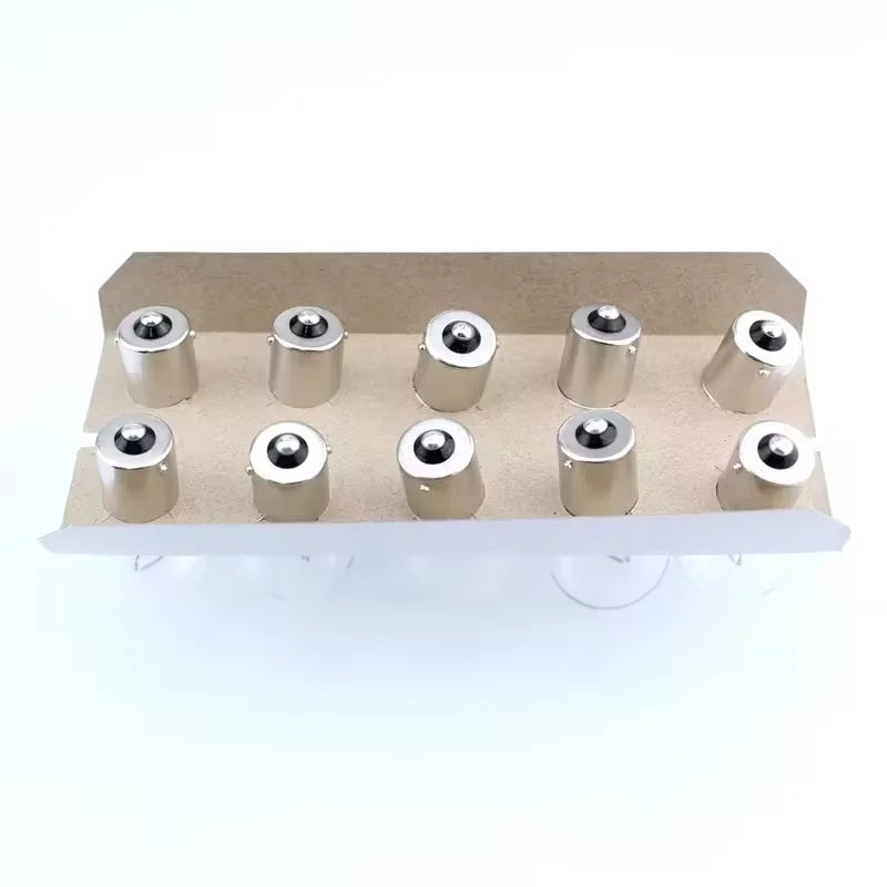 10PCS 1156 P21W ba15s 21W Halogen Warm White Bulb