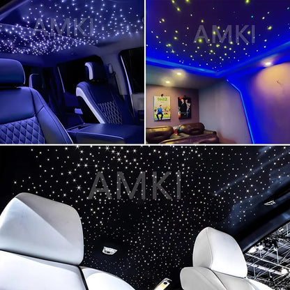6W MINI Twinkle Fiber Optic Starlight Headliner Kit Music