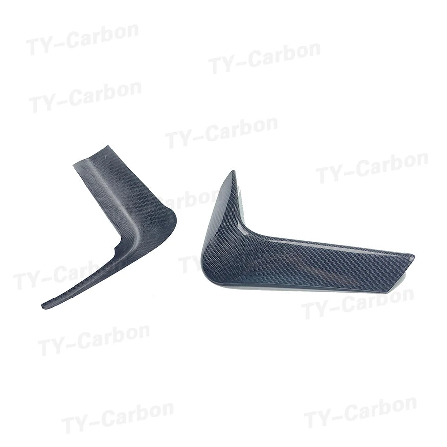 For BMW F80 F82 F83 M3 2PCS Dry Carbon Fiber Rear Bumper Lip