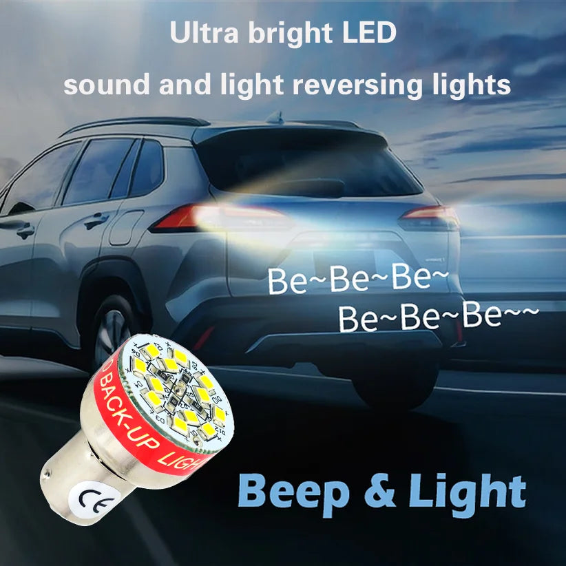 For LED Lights Piece ultra-bright 12-smd-led Sound Reversing