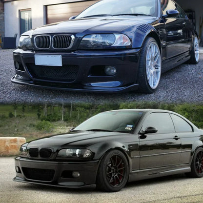 For BMW 3 Series E46 M3 1998-2005 Front Bumper Lip Splitter