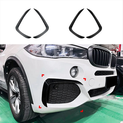 For BMW X5 F15 M Sport dtc2 Front Bumper Lip Side Spoiler Fog