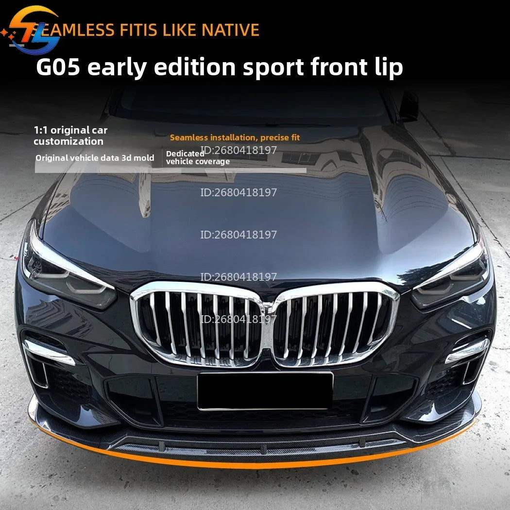For BMW BMW X5 G05 19-22 Front Lip Shovel Spoiler Surround