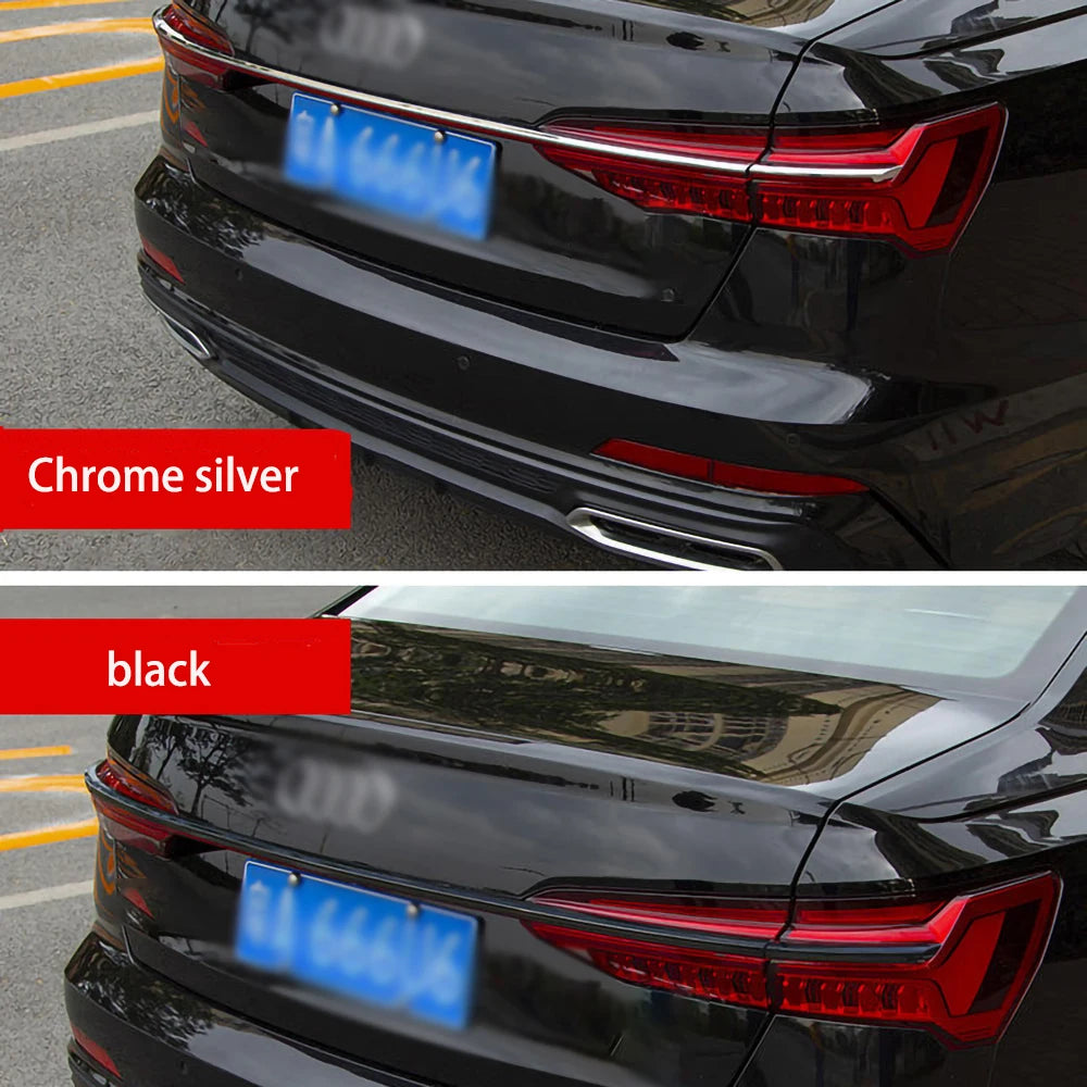 For Audi A6 C8 2019-2025 LED Turn Signals Through Trunk Tail