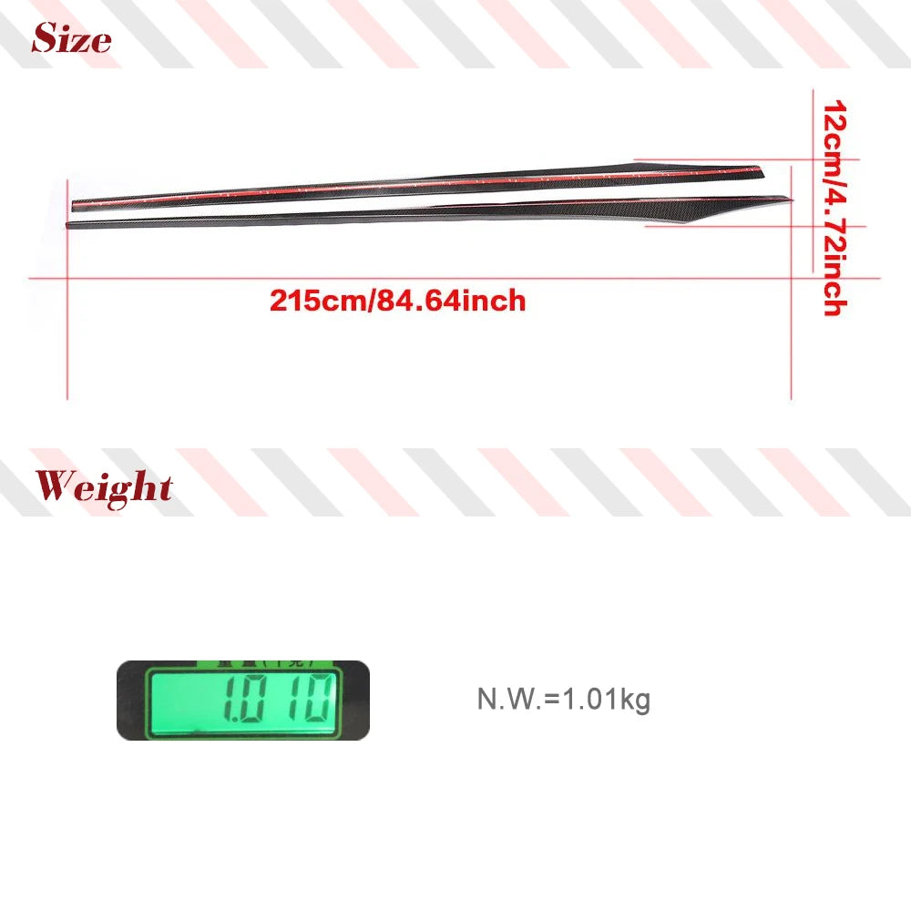For BMW 6 Series F06 2012-2018 Side Skirts 640I 650I Gran Coupe