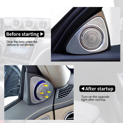 For Mercedes Benz W205 Glc X253 W213 W222 Ambient 3D Rotation