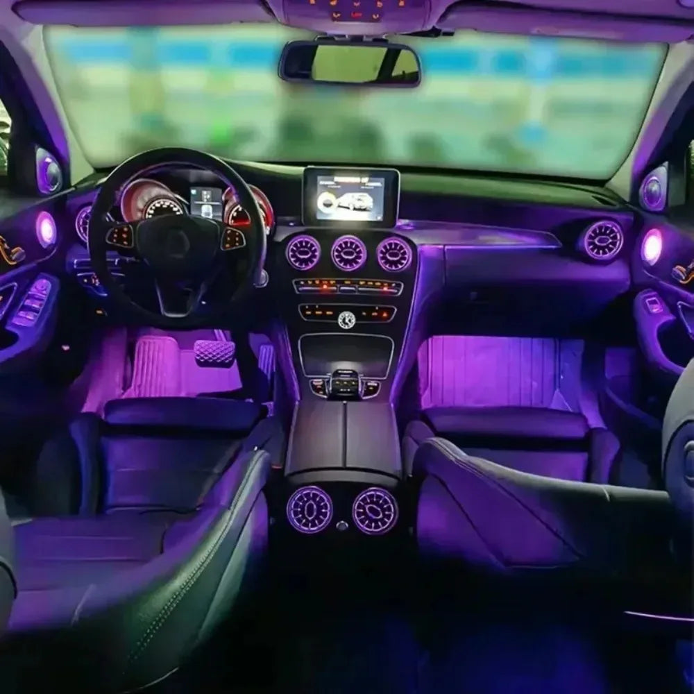 For Mercedes C Glc X253 W205 Colors RGB Interior Ambient Kit