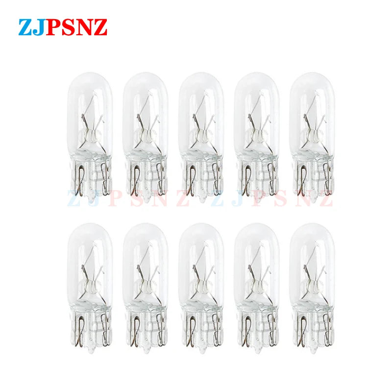 T10 12V 48v-55v-60v Bulb Inserted Bubble Halogen Warm Warning