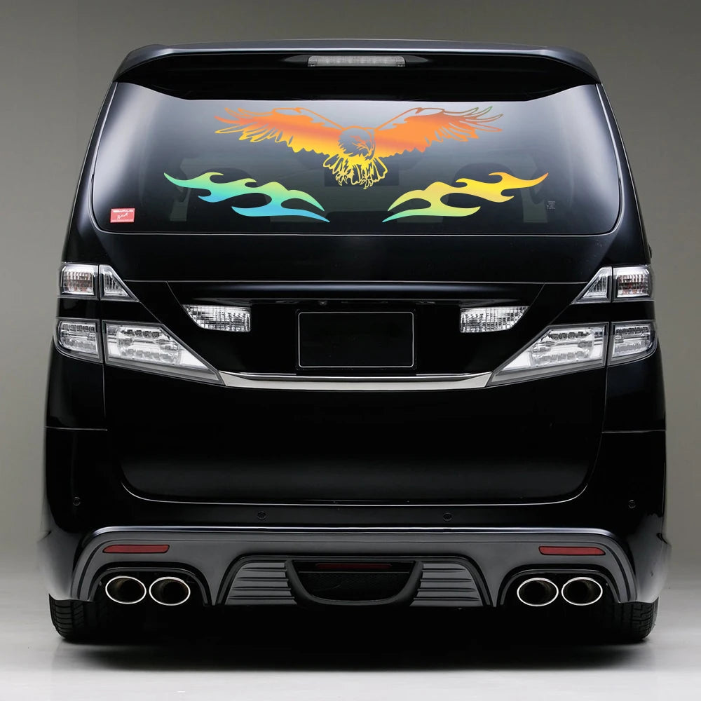 Eagle Graphics Hood Body Vinyl Decals Bonnet Sticker Side