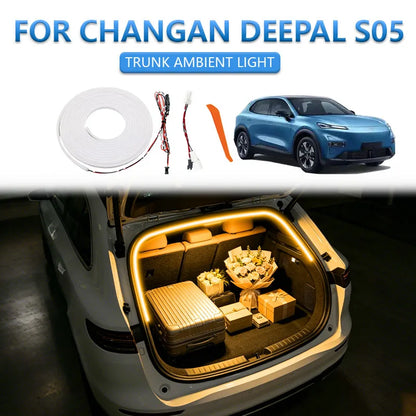 For Changan Deepal S05 Trunk Light Modification Atmosphere White