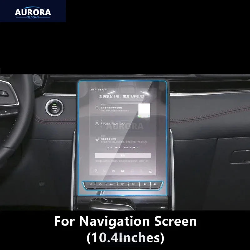 For Maxus Euniq 6 20-22 Navigation Screen Transparent Tpu