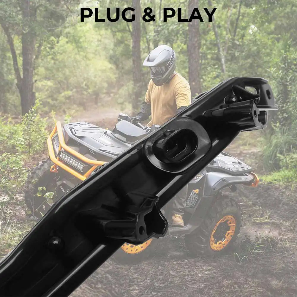 For Can-Am Outlander 1000R Max 2025 ATV 2PC Front Drl Bumper