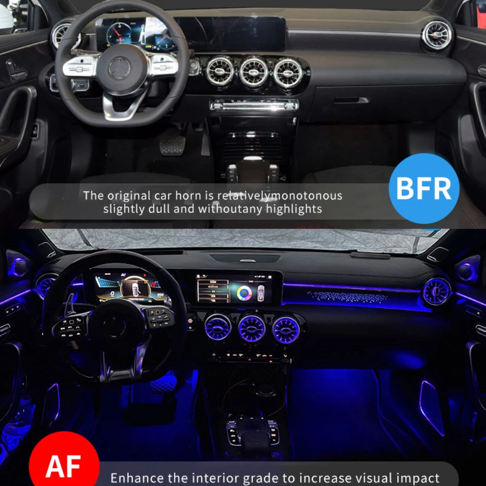 For Mercedes Benz A-class W177 Gla Ambient Kit C118 Colors