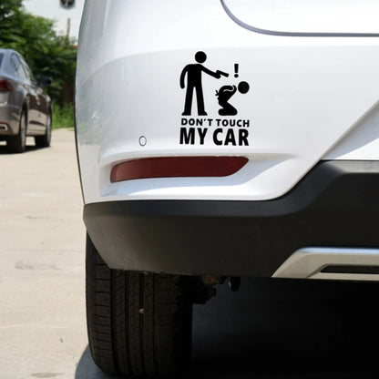 Creative Don T Touch My Sticker Decals Funny Exterior