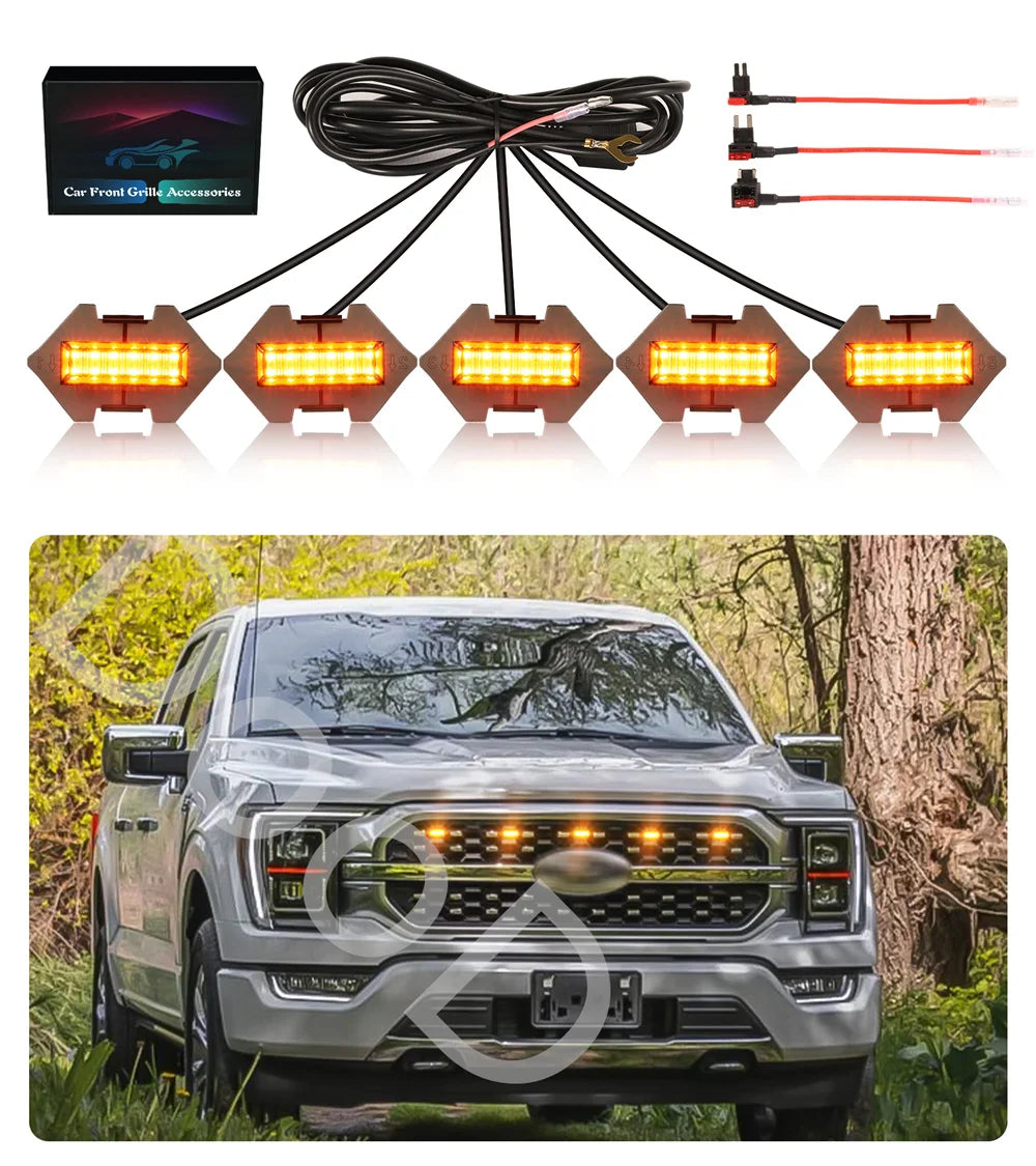 For 2021 2022 2023 Ford F-150 Grills Grille Fit F150 Platinum
