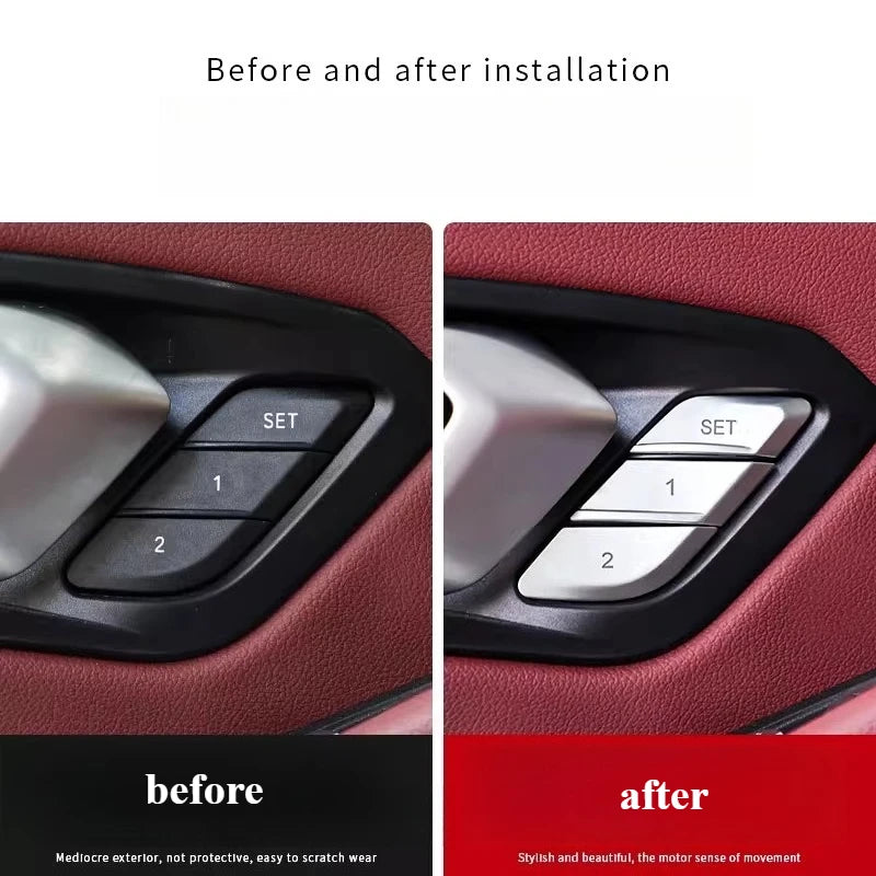 For BMW Series 2020-2023 Memory Button Stickers Interior