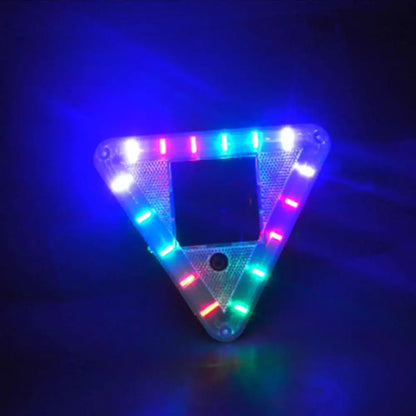 Truck Solar Powered Warning Flashing Anti Collision Tail Touch