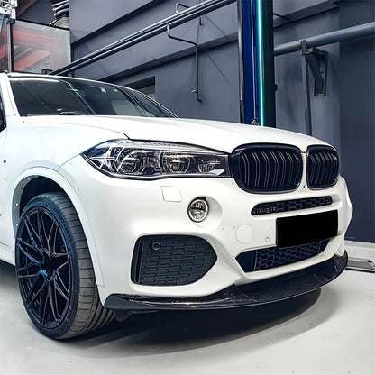 For BMW X5 F15 2014-2018 M-Sport Front Bumper Lip Body Kit