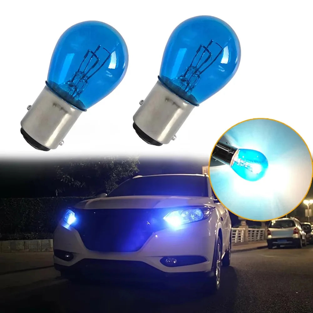 For Brake Turn Drl Reverse Lights 2PCS 1157 Halogen Bulbs P21 5W