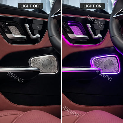 For Mercedes-Benz Cls C257 2018-2023 Perforated Illuminated