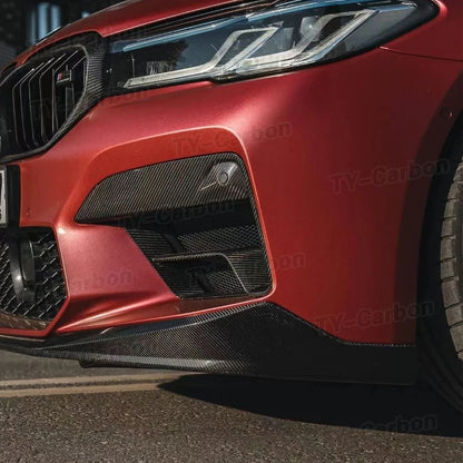 For BMW F90 M5 Lci 2021+ Set Front Fog Air Vent Bodykits Trims