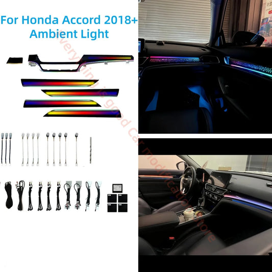For Honda 10TH Generation Accord 2018+ Ambient Interior Lighting