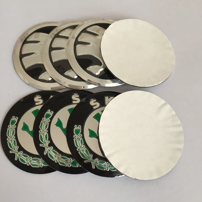 4PCS 3D 56MM 60MM 65MM 70MM 75MM Wheel Hub