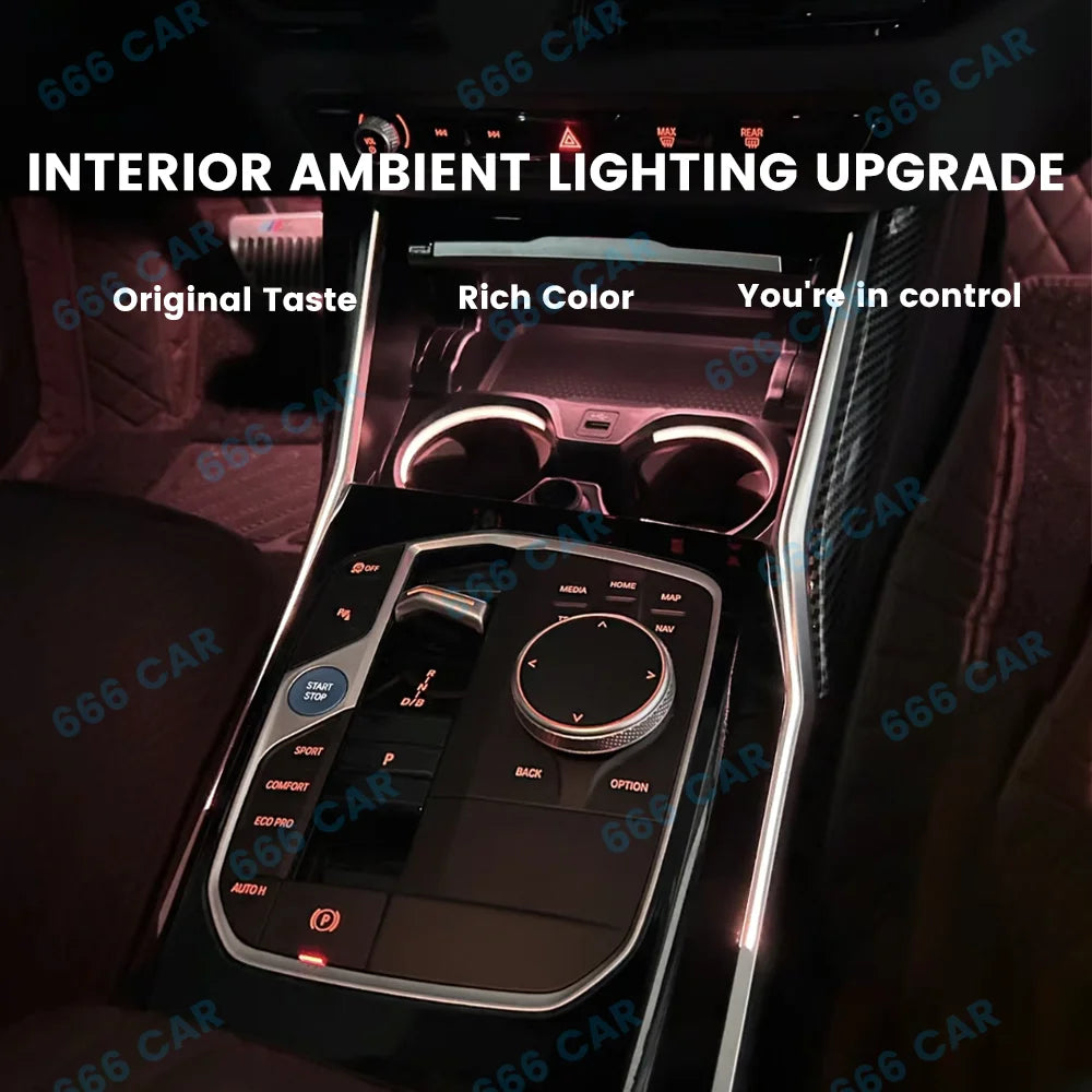 For BMW Center Console Saddle Series G20 G22 M3 M4 Color