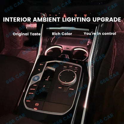 For BMW Center Console Saddle Series G20 G22 M3 M4 Color