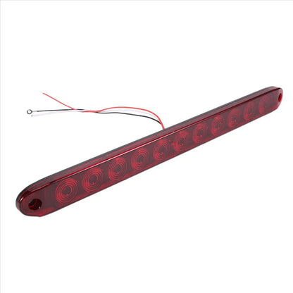 Compatible 1PCS Red Inch Bar Stop Turn Tail 3RD