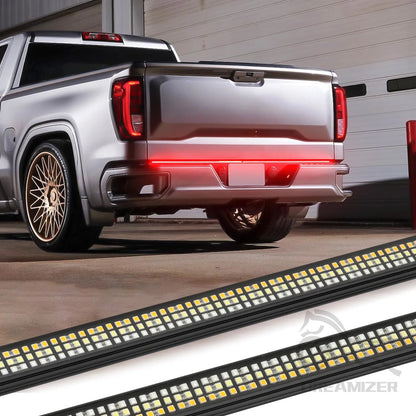 For Pickup 48 Truck Strip Tailgate Bar Reverse Brake Turn Signal