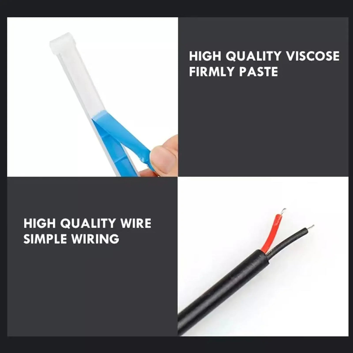 1PCS Door Opening Warning Waterproof 12V Flow Strobe Safety