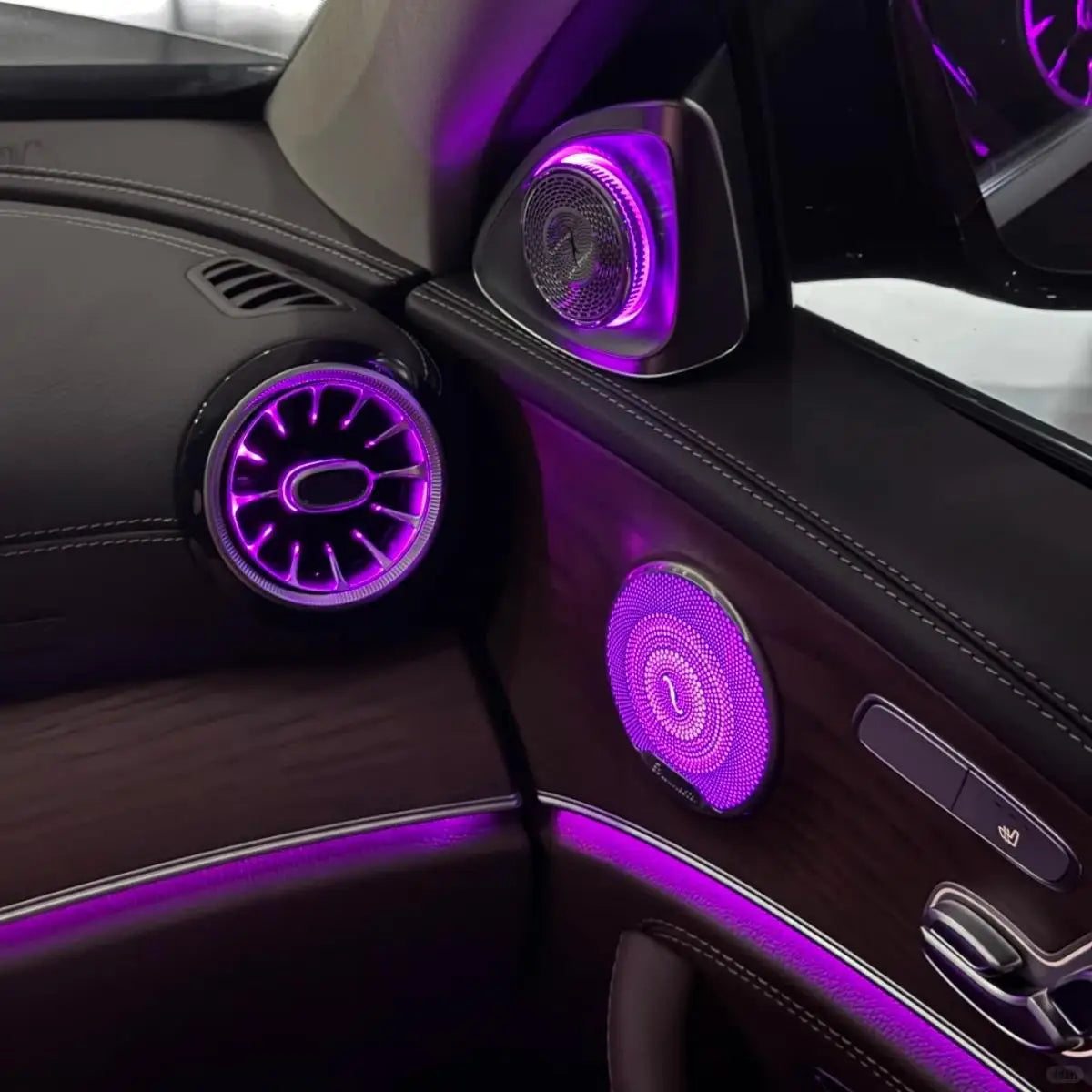 For Mercedes Benz W213 W238 E53 Colours Air Vents 3D 4D Rotate