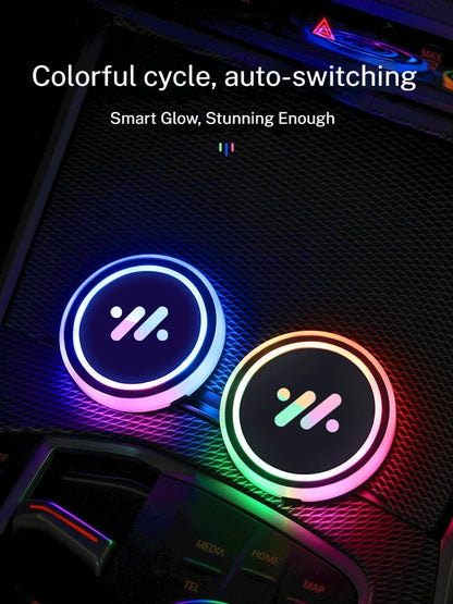 For Im Motors L6 LS6 LS7 Color Changing Cup Holder Rear