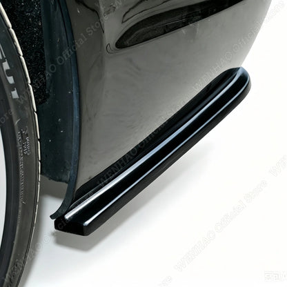 For BMW E60 E61 M-Pack 2003-2010 1pair Gloss Black Rear Bumper
